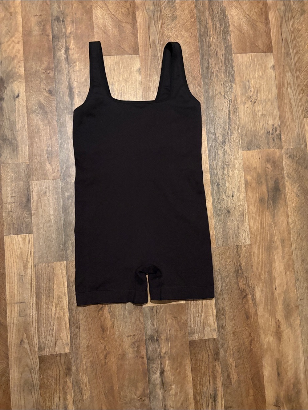 Athleta Black Seamless Tank Romper